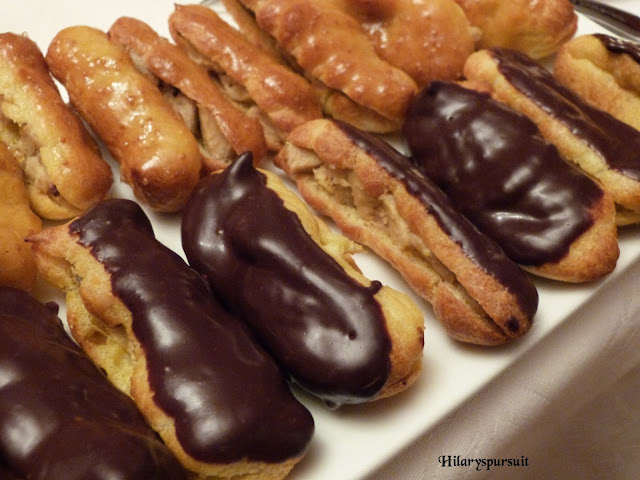 Mini-éclairs foie gras et ses deux parfums