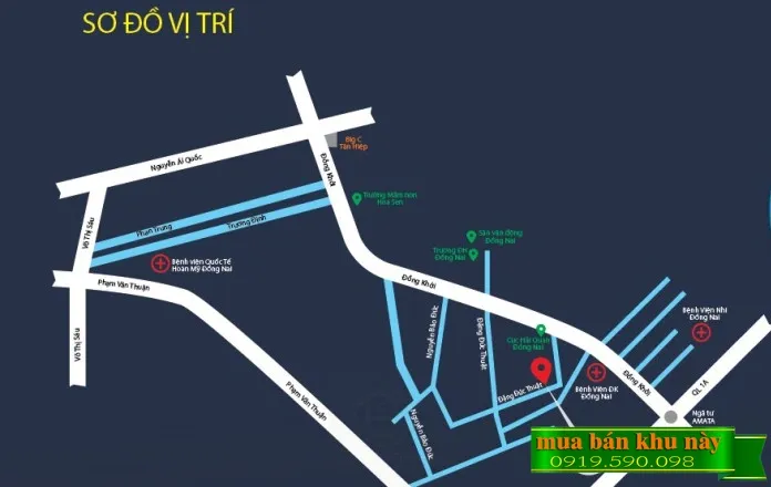Vị trí dự án CTI Tower