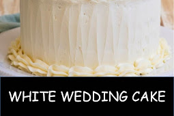 #SWEET #WHITE #WEDDING #CAKE #RECIPE