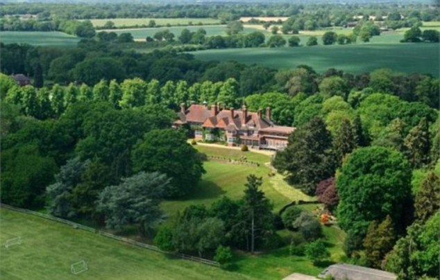 Adele's house is on 25 acres in the West Sussex region of England, CBS