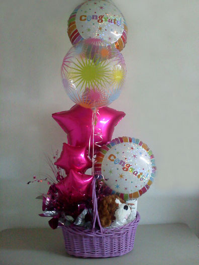 Balloon Gift Basket8