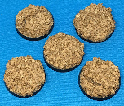 Custom Cork Bases for the Adeptus Custodes