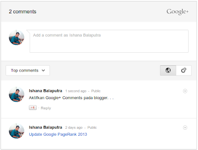 google+ comments