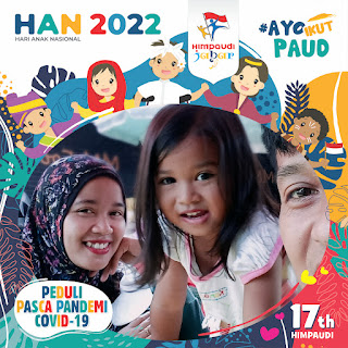 Twibbon Hari Anak Nasional bersama Himpaudi Jabar 2022, Desain Kekinian dan Menarik