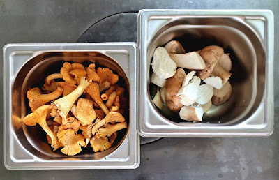 girolles, cèpes