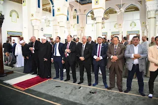 وزير الأوقاف ومحافظ قنا يفتتحان مسجد ناصر
