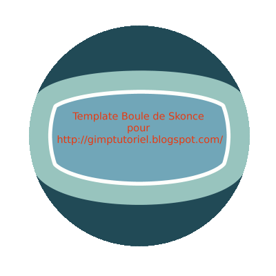 digital scrapbooking template boule