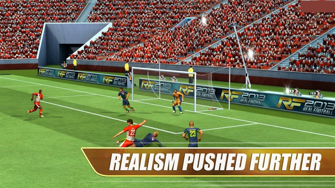 Android Game & Application: Real Football 2013 MOD APK 1.6.4h