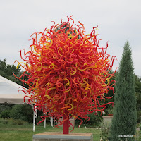 Chihuly sculpture, Denver