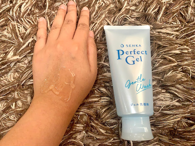 SENKA PERFECT GEL GENTLE WASH REVIEW