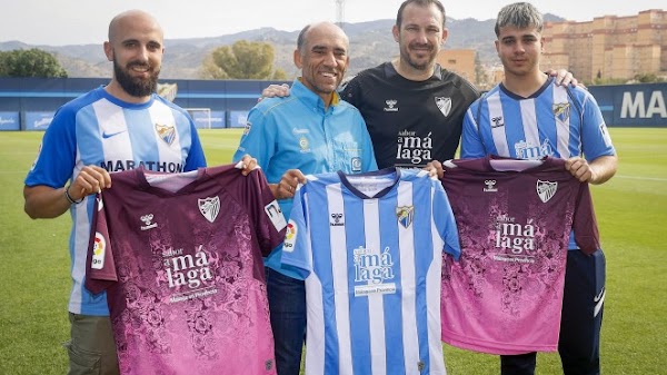 Málaga, los locos de Lugo ya tienen sus camisetas