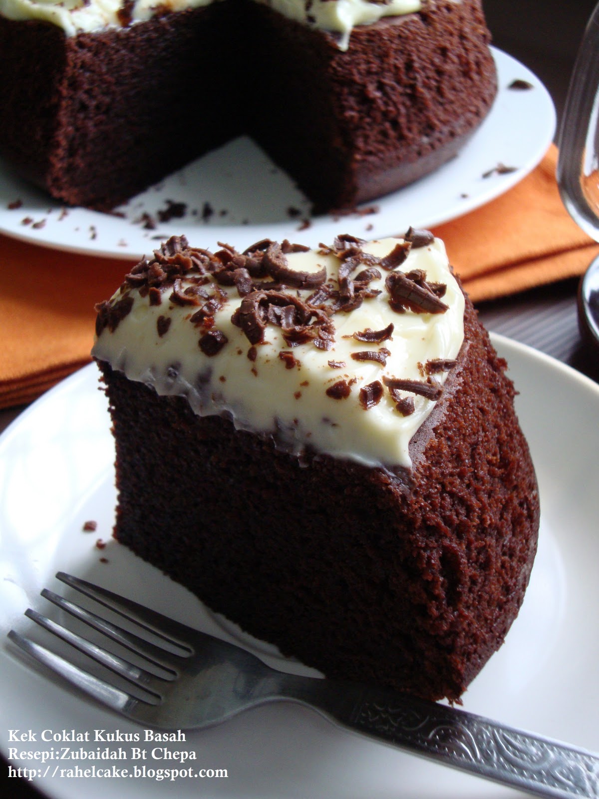 I Love Cake: Kek Coklat Kukus Basah