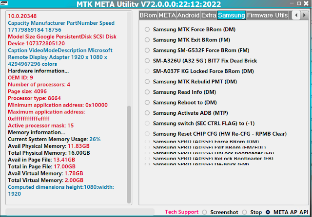 MTK Auth Bypass Tool V72 [ MTK Meta Mode Utility ] Latest Free Download