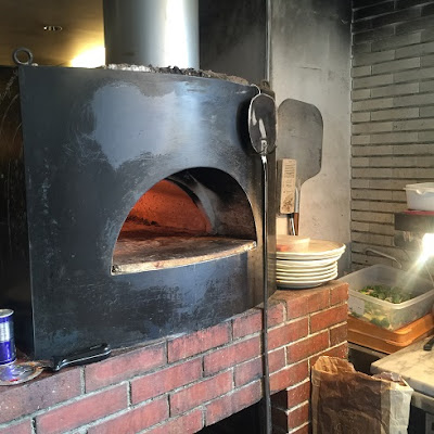 The Stone oven to make pizza