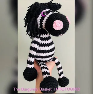 PATRON GRATIS CEBRA AMIGURUMI 66574