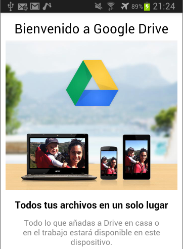 Google Drive se actualiza para android con una renovada interfaz,nueva barra de navegación,escaneado de documentos y Mas