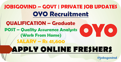 OYO Recruitment 2022