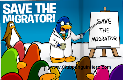 g telling penguins about save the migrator on blackboard