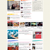 Share Template Blogspot làm trang tin tức, trang news đẹp, chuyên nghiệp 2