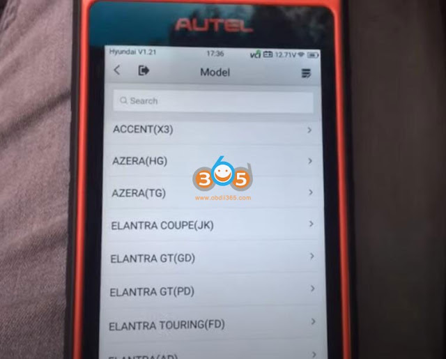 Autel IM608 Read 2017 Hyundai Elantra 8A Pin Code 3