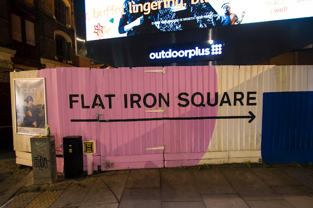 Flat iron sq.-Londra