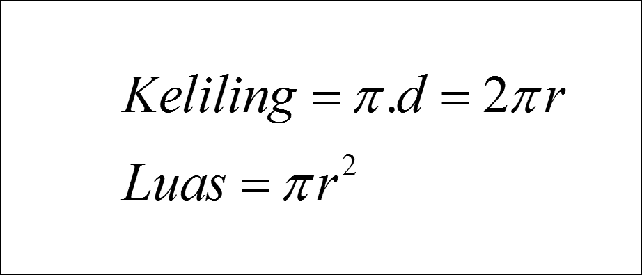 1 Contoh Soal Mencari Keliling dan Luas Lingkaran Terbaru