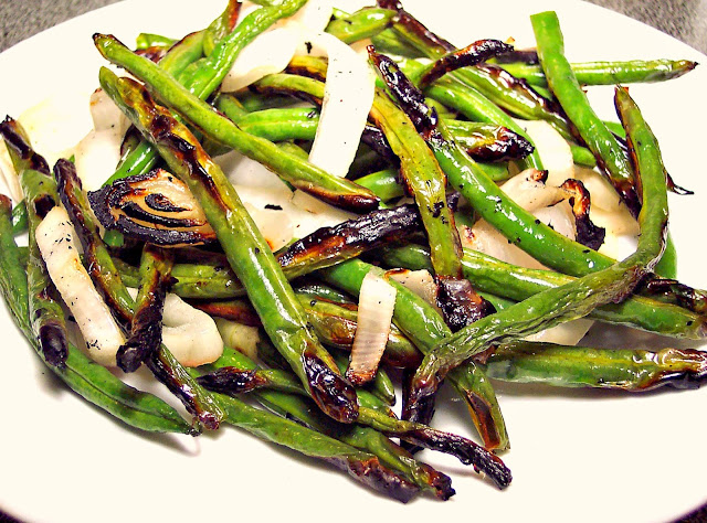 Grilled Grean Beans