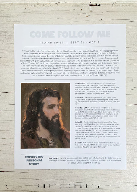 Come Follow Me printed out Sept 26.