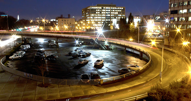 led parking lot lights