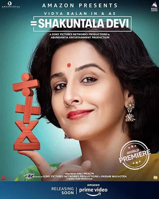 Shakuntala Devi The Human Computer Movie Poster