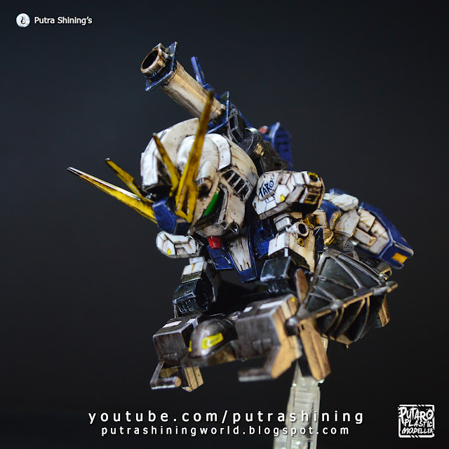 SD RX-93ff ν Gundam and Customize Weathering by Putra Shining