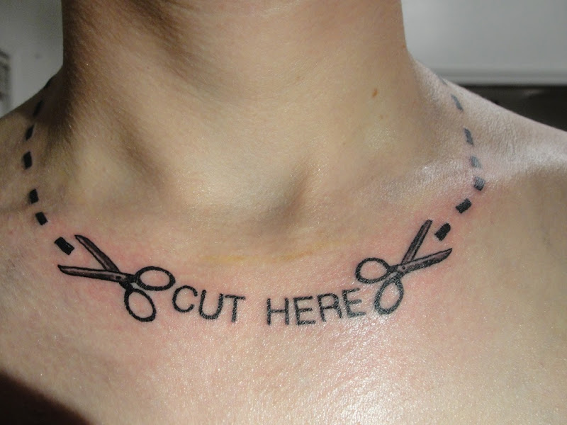 Cut Here by tat2ingdaniel title=