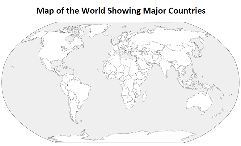 printable world map maps capital