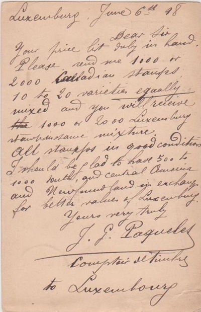 P54-Paquelet Canada 1898 back
