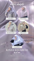 Koleksi Ethica Hijab Terbaru Kinza Square 02 Jilbab Segiempat Motif Cantik Anggun Elegant Outfit Kuliah Kerja Hangout Best Seller