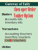 tally Purchase Order