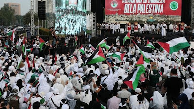 Dari Washington sampai Roma, Aksi Dukung Palestina Menggema di Dunia   