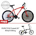 Vivacycle EXPOSED_660E 26" - Red + Gratis Comet Folding 
