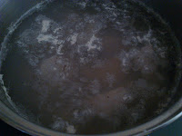 The scum (Parboiling)