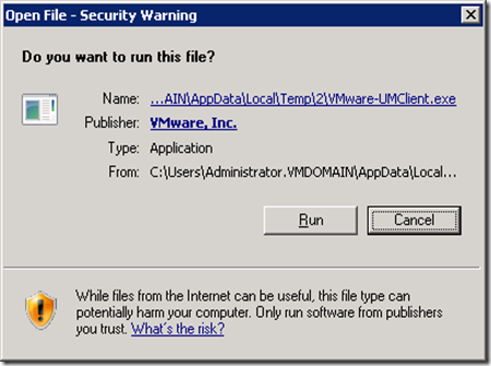 18_Update Manager Install Plug-in Run