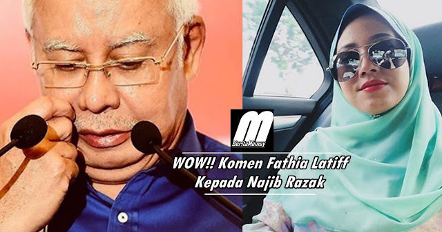 Tak Sangka! Komen Fathia Latiff Kepada Bekas Perdana Menteri, Najib Razak