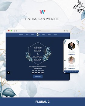 Undangan Website - Floral 2