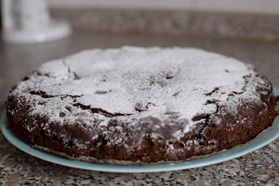 torta cioccolato e pere senza lattosio