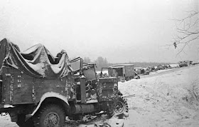 Destroyed German column near Volokolamsk, 5 December 1941 worldwartwo.filminspector.com
