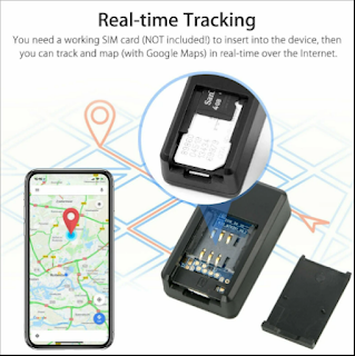 Mini GPS Tracker For Car, Pets, Bags, Suitcases With Real Time Tracking Anti-Theft/lost Mount SIM Message Positioner