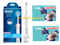 Logo Concorso ''Con Oral-B vinci tutti i giorni'' : 122 Gift Card MediaWorld da 50€