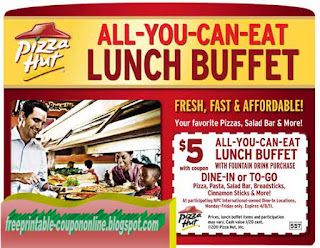 Free Printable Pizza Inn Coupons