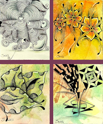 Day 200 (19) Inspiral; Day 201 (July 20) Blooming Kangular; Day 202 (July 21) Blind Membranart; Day 201 (July 20) Kangular; Day 203 (July 22) F2F; and Day 204 (July 23) Wanderline