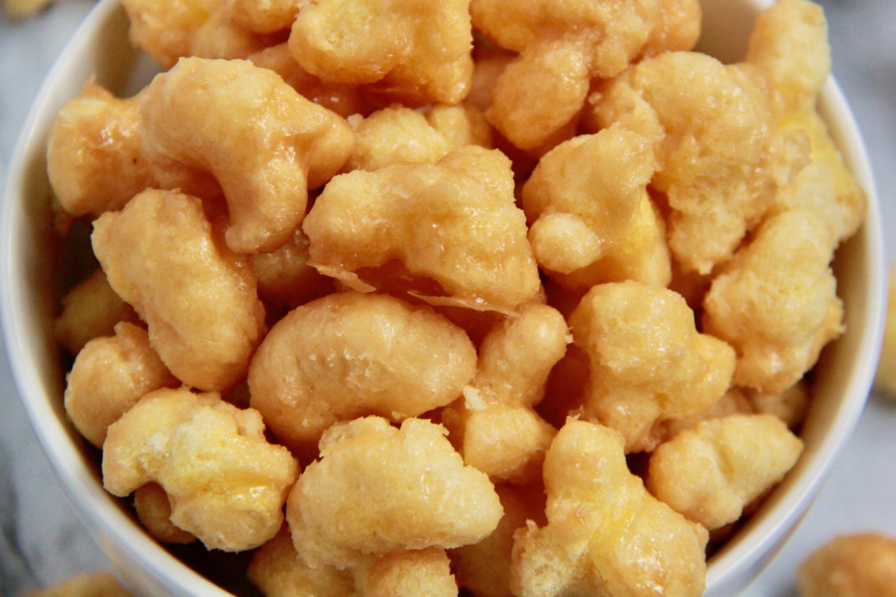 The Best Caramel Puff Corn - Recipe