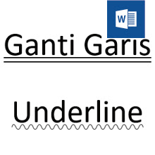 Cara mengganti model garis underline pada Microsoft WOrd